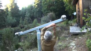 Top-of-Pole mount solar array installation by David Groth 51,325 views 10 years ago 11 minutes, 32 seconds