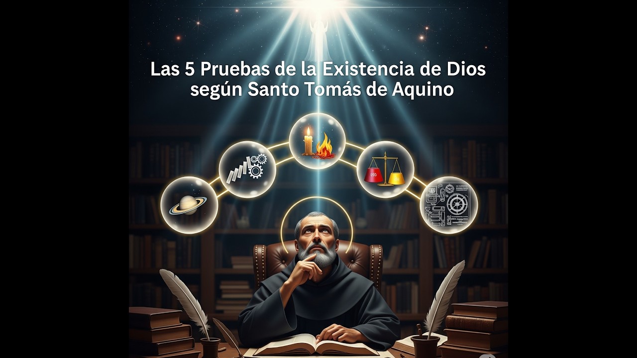 5 Pruebas de Dios: Cinco Vías de Santo Tomás (Explicación Fácil)