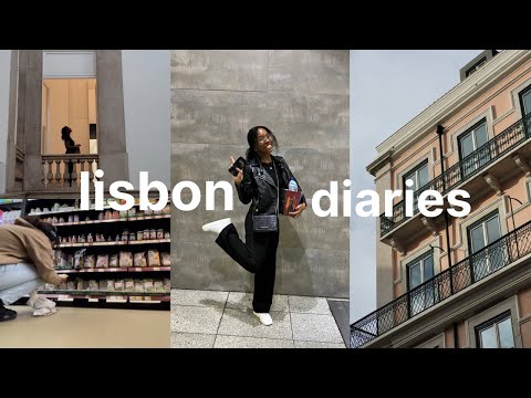 back to lisbon: meal prepping, making new friends, grwm, museum date, movie night and more.