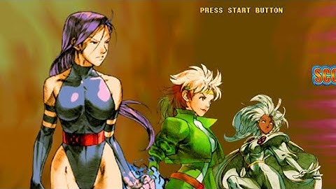 MvC2: Rogue/Storm/Psylocke Expert Playthrough