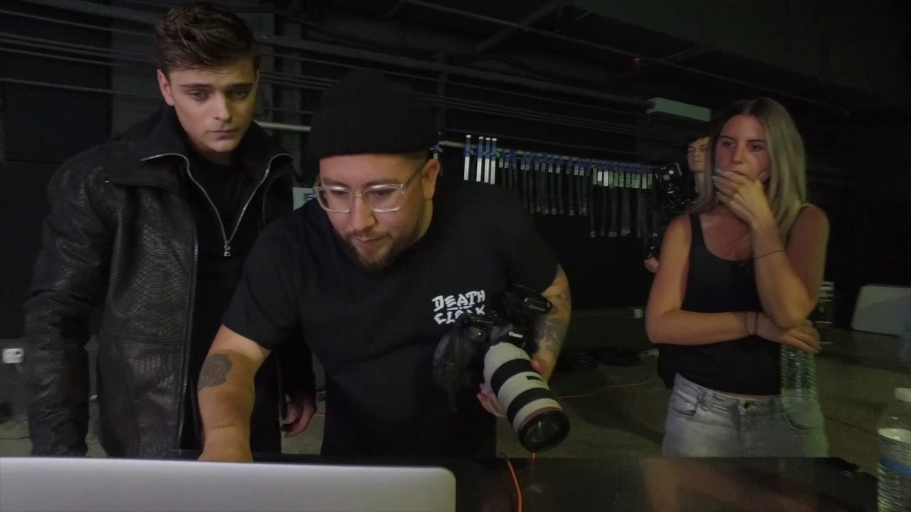 NEIL FAVILA BTS MARTIN GARRIX SHOOT