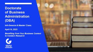 Discover the Doctorate of Business Administration (DBA) at GEM
