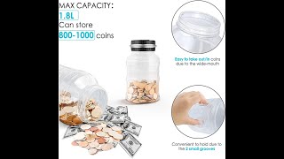 HR-307 Digital Coin Counting Money Jar - Your Ultimate Smart Savings Solution on Amazon!
