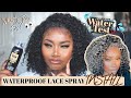 FINALLY!! A CHEAP WATERPROOF LACE SPRAY!! ✨WHATS TEA SIS ✨| Water Test | Laurasia Andrea Myfirstwig