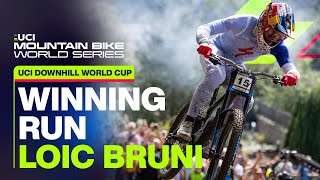 Loic Bruni Winning Run Loudenvielle | UCI Mountain Bike Downhill World Cup