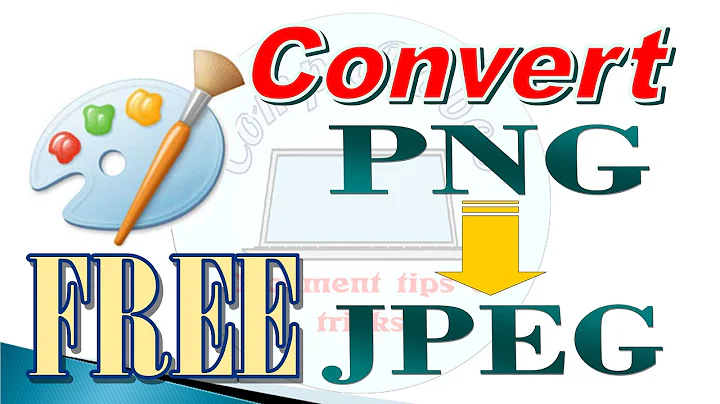 How to convert PNG image to JPEG image