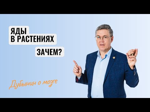 Видео: Дубынин о мозге: Откуда в растениях яды?