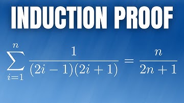 How to Write a Mathematical Induction Proof with a Summation