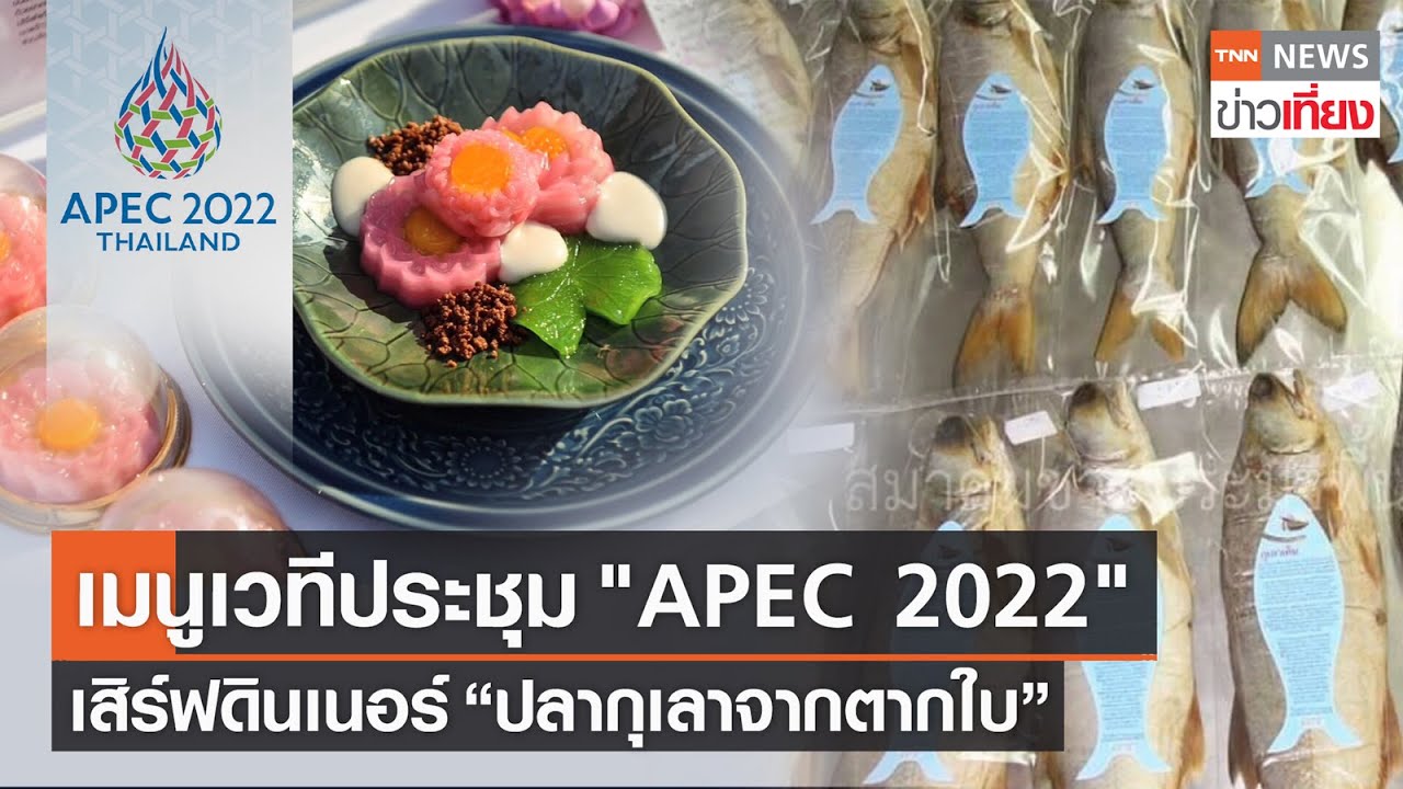 Soft Power “ปลากุเลาจากตากใบ” 1 ในเมนูเวที "APEC 2022" | TNN ข่าวเที่ยง | 13-11-65