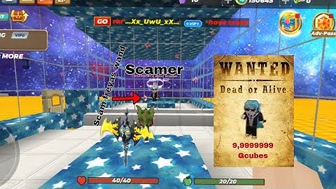 Exposeing a Big Scamer😂 In Skyblock In Noob Acc | Blockman Go |