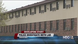Meth Lab and Baby Discovered in the Same Room at a Oshkosh Hotel
