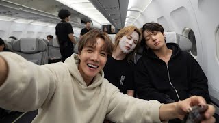 Jimin Face Mask Gravity Lesson on Airplane Floor 😭 Soft Chaos screenshot 3