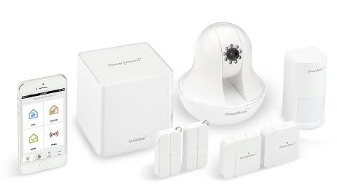 iSmartAlarm Home Security System Premium Package - DIY, Self Monitoring, Self Controlling System