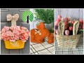 DOLLAR TREE DIY High End Spring Decor Crafts 2021