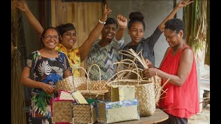 Le tissage de paniers à l'île Maurice