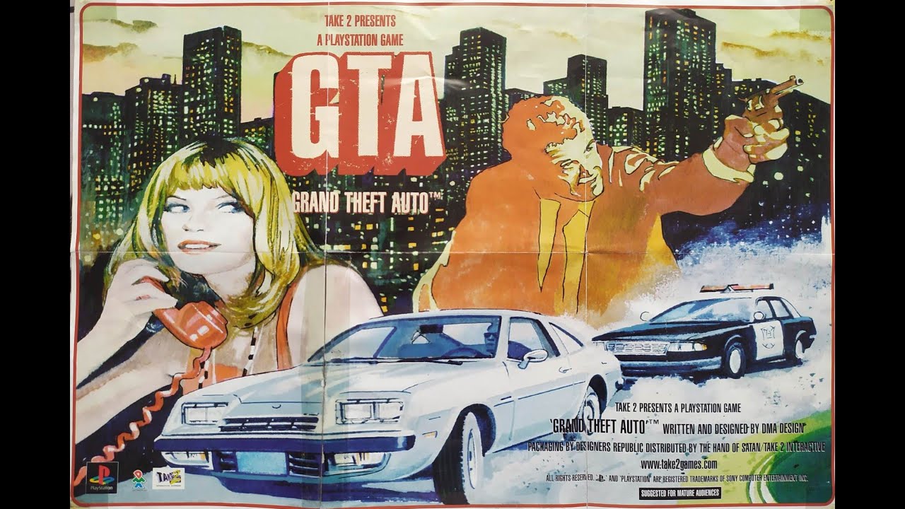 GTA 1 - All Radio Stations - 1997 Grand Theft Auto