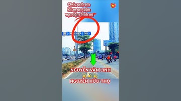 Thay đổi không đồng nhất tại Nguyễn Văn Linh = Nguyễn Hữu Thọ #giaothongsaigon @NGUYENXUANLOCN78