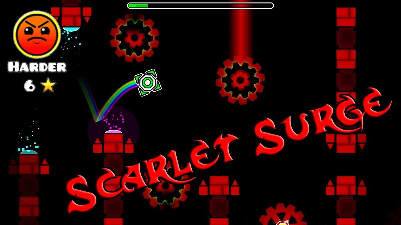 Geometry Dash Scarlet Surge   by Insendium Me