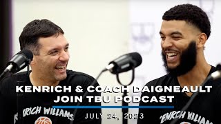 Kenrich Williams and Coach Daigneault Join TBU Podcast in Waco | S0438 | OKC Thunder
