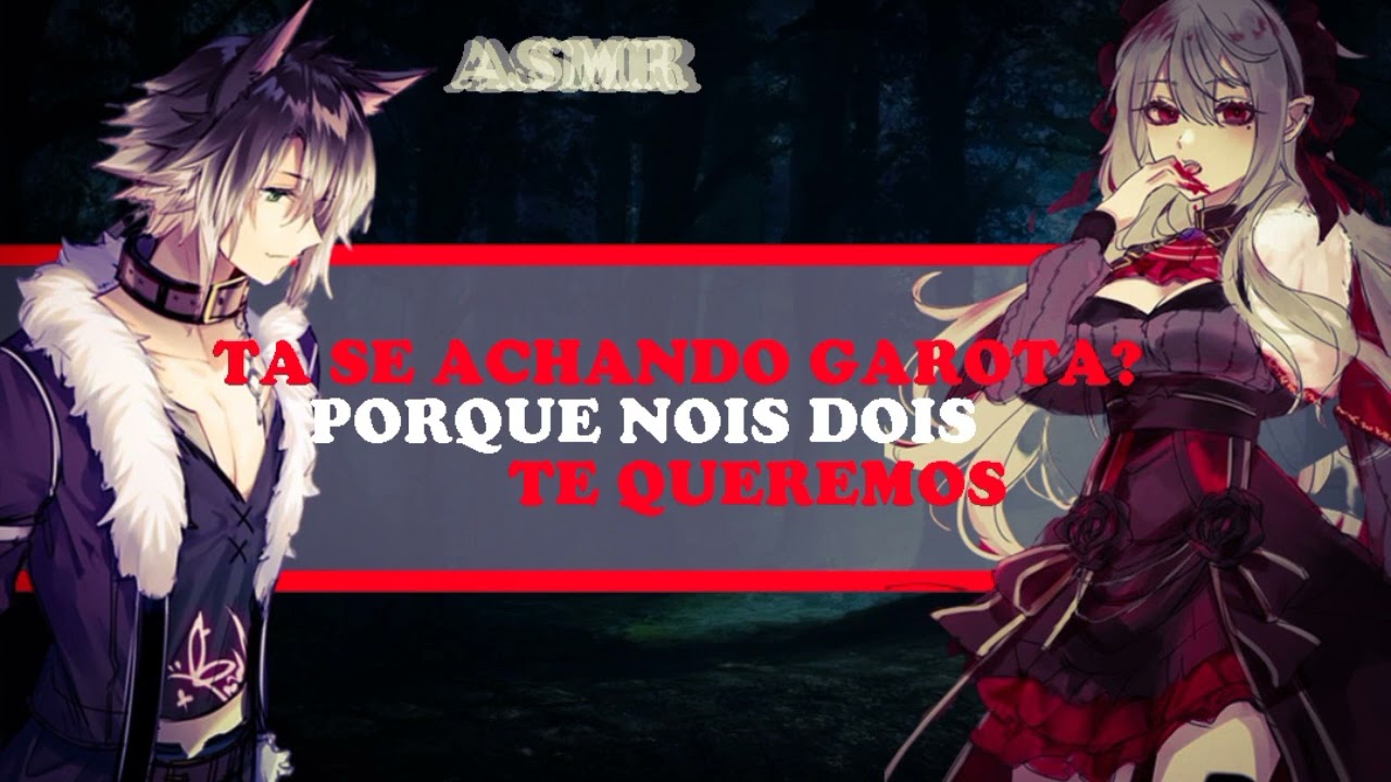 ASMR LOBO E VAMPIRA BRINGANDO POR VOCÊ