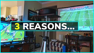 THREE REASONS Why a Projector Is BETTER Than a TV