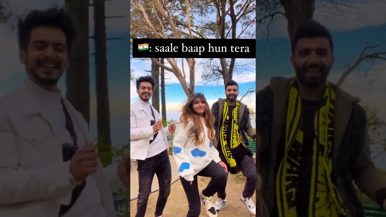 Ashi khanna, Mr. Mnv and Arsh fam new TikTok:reels ✨🦋❤