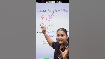 Calculate Average Atomic Mass | Rapid Chemistry 061 | Class 11 | By Nikki ma