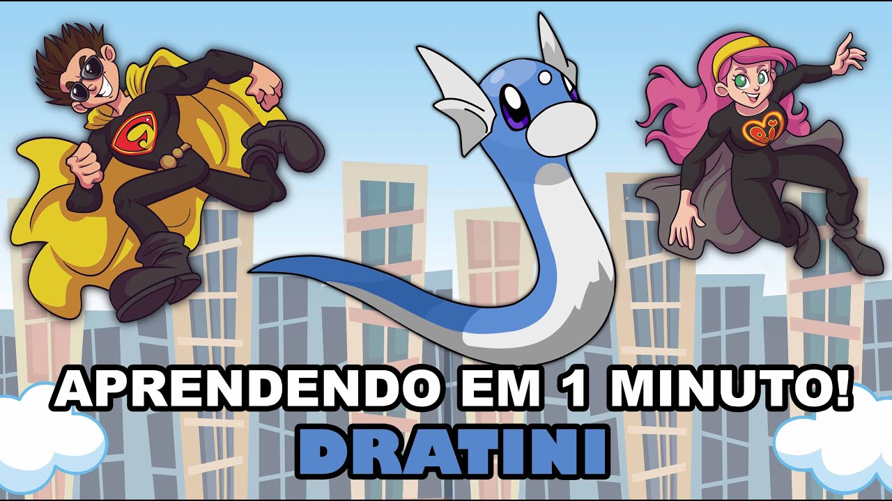 Como desenhar o DRATINI [Pokémon]