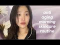 Anti-Aging Morning Skincare ft. Josie Maran Pink Algae Pro-Retinol! 👶🏻 | What is Retinol?