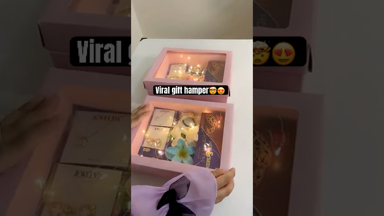 Customised Gift Hamper for Girlfriend🎁😱🥹 