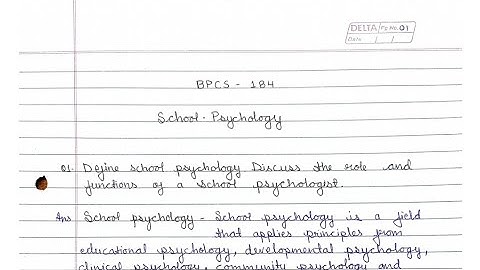 BPCS 184 solved Assignment 2021-22| BPCS 184 Ignou solved handwritten Assignment 2021-22| ENGLISH