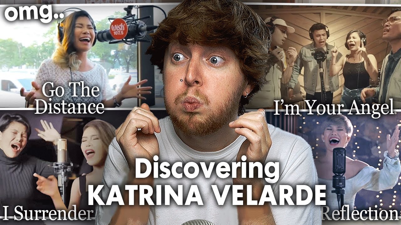 DISCOVERING KATRINA VELARDE! (Go The Distance, Reflection, I Surrender, I'm Your Angel | Reaction)