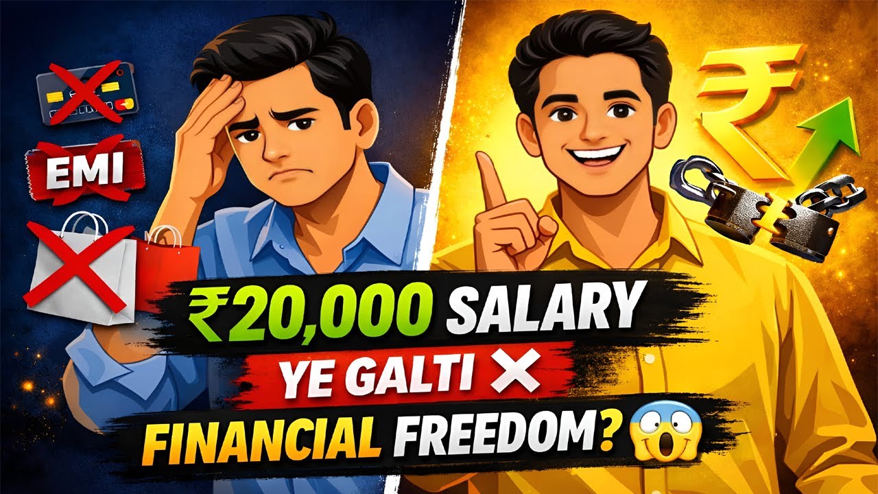 ₹20,000 Salary Mein Bhi Financial Freedom Possible Hai (Agar Ye Galti Avoid Karo)