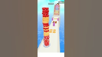 Pancake Run 🥞🍌🍓😋 Max level Gameplay Walkthrough Part All levels