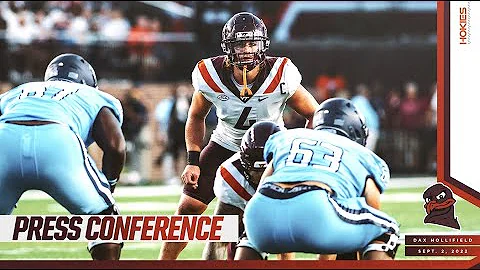 FB: Postgame press conference vs. ODU (Dax Hollifi...