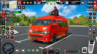 New MINI BUS DRIVING IN VAN SIMULATOR! | Realistic Bus Route GAMEPLAY