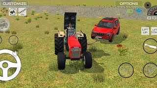 Indian simulator 🚜 former tractor game new update #tractor #game #indiangamer  screenshot 3