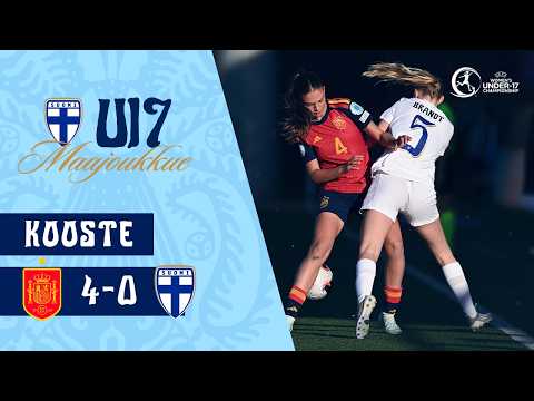 Pikkuhelmarit Highlights (9 min.) | Espanja–Suomi 4–0 I U17 EURO I 5.5.2026 — football highlights