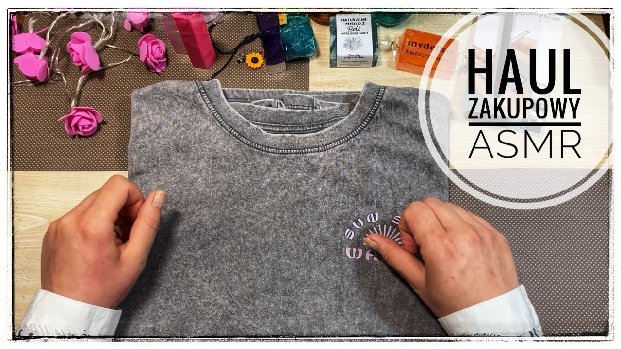ASMR | Małe zakupy 🛍️ - kosmetyki 💄, ciuchy 👚, gry 🎮