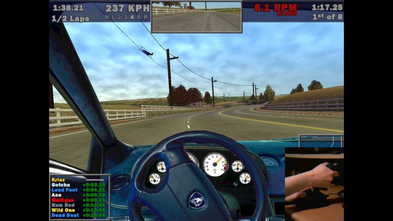 Network Q RAC Rally Championship, Need For Speed 3 with Joystick/Flightstick - Analog Acceleration
