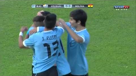 Alan Kevin Mendez Olivera  Goal Uruguay Vs Bolivia 5:1