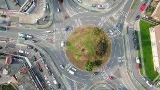 Queensbury Roundabout Time lapse video