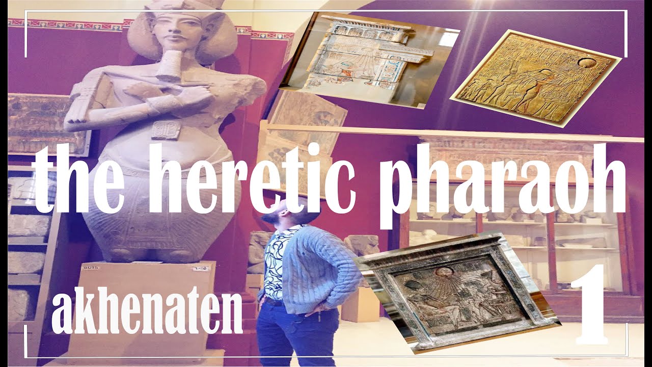 The Heretic Pharaoh - King Akhenaten with Queen Nefertiti !
