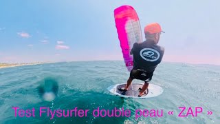 Test de la parawing DOUBLE PEAU « ZAP » de chez Flysurfer