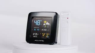 AcuRite Digital Weather Forecaster with Temperature and Humidity with Date and Time