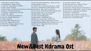 𝐏𝐥𝐚𝐲𝐥𝐢𝐬𝐭  New \u0026 Best Kdrama Ost / Queen of Tears, Goblin, Hotel Del Luna, Descendants of the Sun..