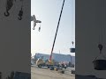 30m truck crane, 150hp, 7-section boom, 1500kg, side-lying test in progress