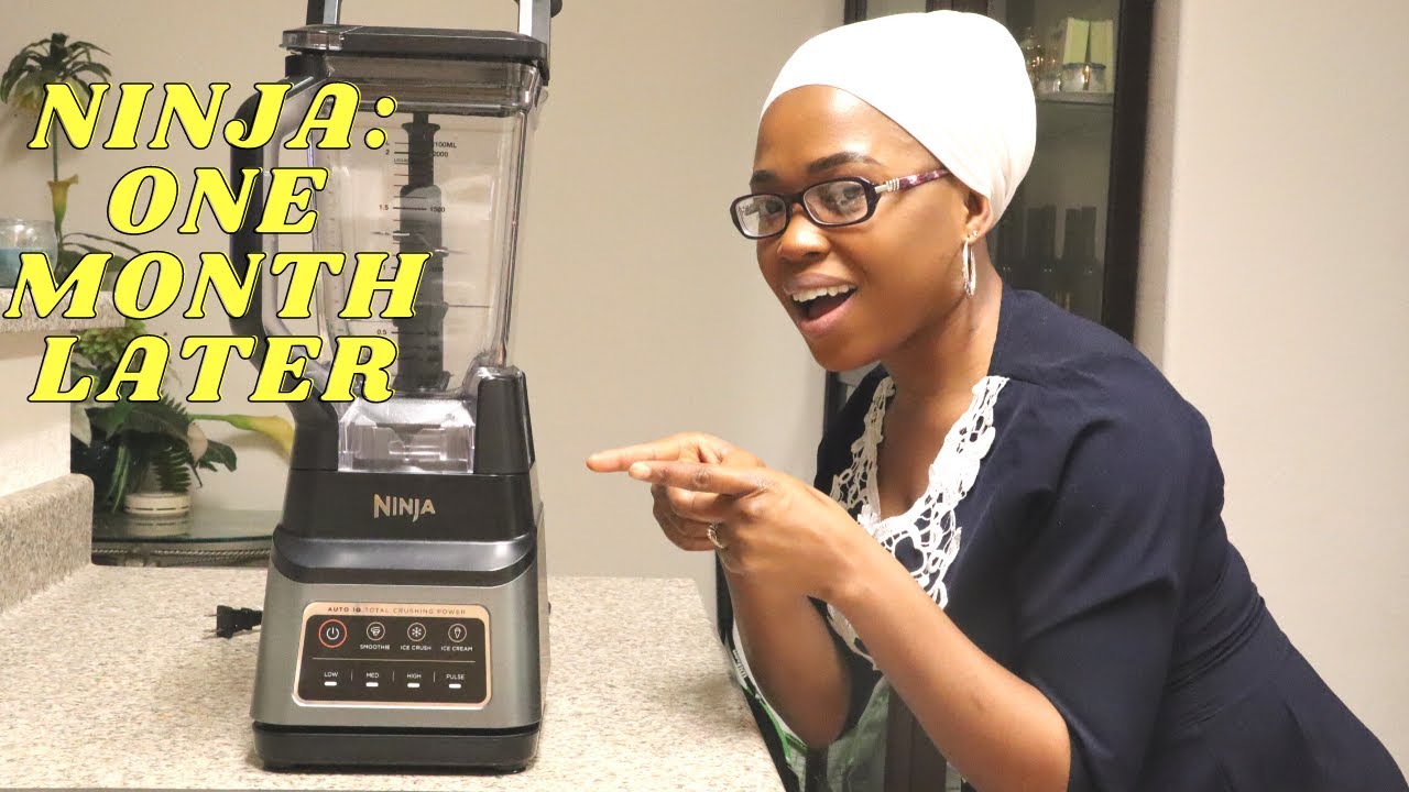 Ninja BN701 Professional Plus Blender ***1 Month Review + Ice Crush Test***  