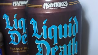 Full FEASTABLES x Liquid Death Collab LIVE React Guide