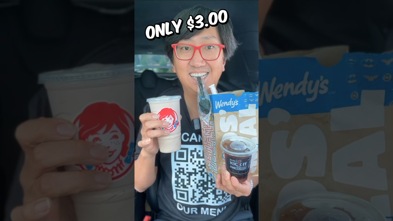 3,00 доллара США БОЛЬШОЙ детский обед Frosty & Wendy's 